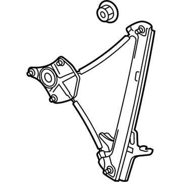 Volkswagen Window Regulator - 5G4-839-461-C
