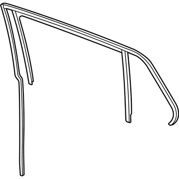 Volkswagen GTI Window Channel - 5GM-839-432-J-5AP