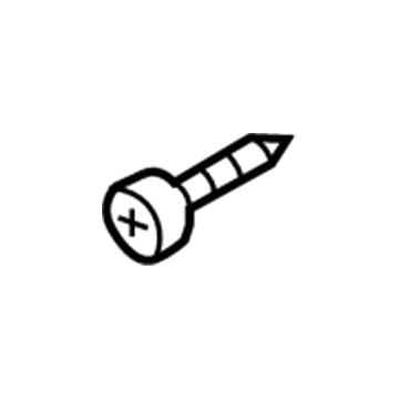 Volkswagen Jetta Headlight Screws - N-909-961-02