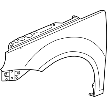 Volkswagen Eos Fender - 1Q0-821-105-B
