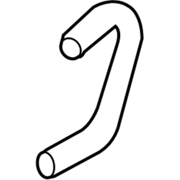 Volkswagen Eos Coolant Pipe - 06F-121-058-D