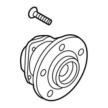 Volkswagen Atlas Wheel Hub - 3QF-501-611-C