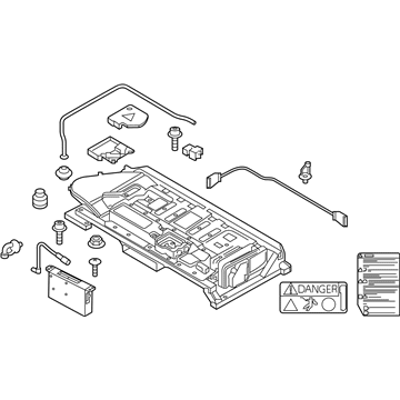 Volkswagen Batteries - 5C6-915-590-E
