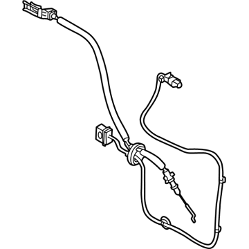 Volkswagen Door Latch Cable - 11A-972-296-E