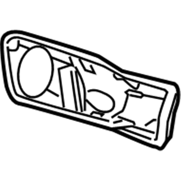 Volkswagen 5N0-839-197 Handle Bezel