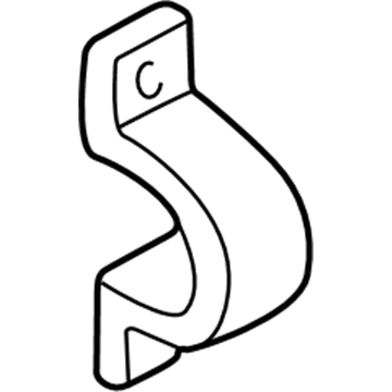 Volkswagen Sway Bar Bracket - 8A0-511-439