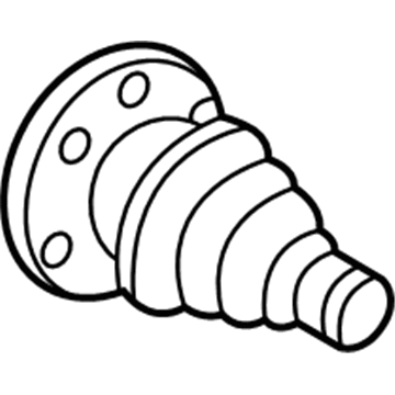 Volkswagen Golf CV Joint Boot - 8N0-498-201-A