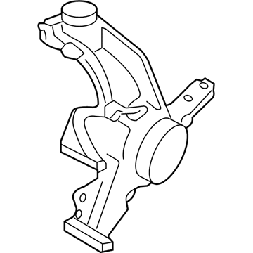 Volkswagen Eos Steering Knuckle - 1K0-407-255-AC