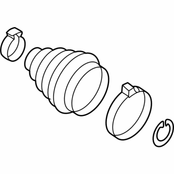 Volkswagen CV Joint Boot - 1EA-598-203-A