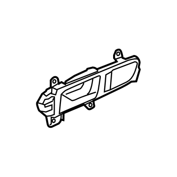 Volkswagen Interior Door Handle - 561-839-114-CT-ADQ