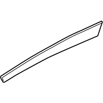 Volkswagen Passat Door Moldings - 561-867-419-L-2JT