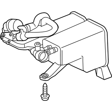 Volkswagen Touareg Vapor Canister - 7P0-201-801-L