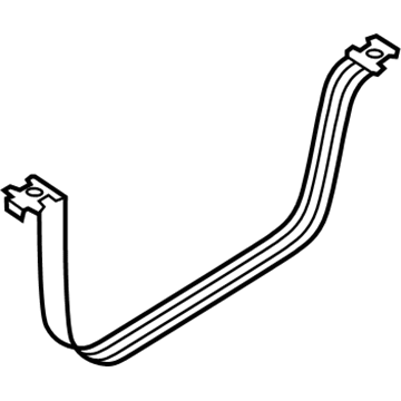 Volkswagen Tiguan Fuel Tank Strap - 5QF-201-656-A