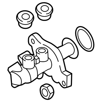 Volkswagen Jetta Brake Master Cylinder - 5QM-614-019-G