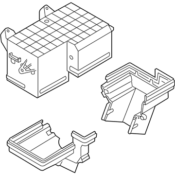 Volkswagen Phaeton Fuse Box - 3D2-937-495