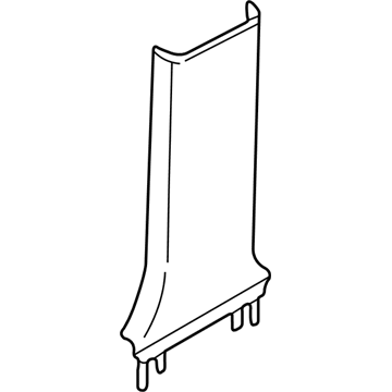Volkswagen Pillar Panels - 3B0-867-297-U71
