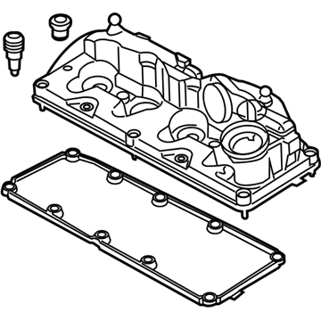 Volkswagen Passat Valve Cover - 03L-103-469-R