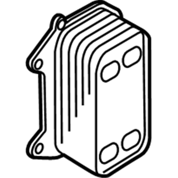 Volkswagen Engine Oil Cooler - 03L-117-021-C