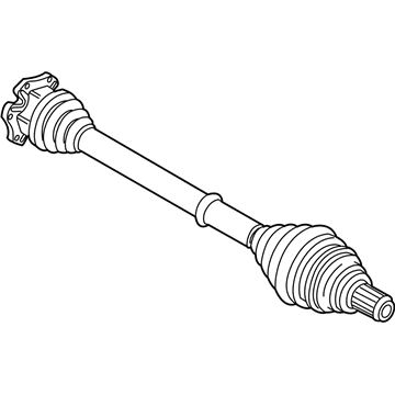 Volkswagen Eos Axle Shaft - 1Q0-407-272-B