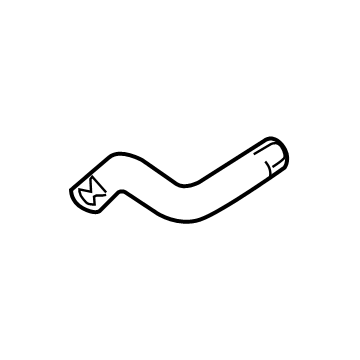 2019 Volkswagen Beetle Coolant Pipe - 5C0-121-096-D