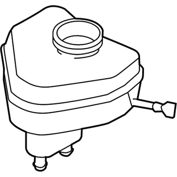 Volkswagen Touareg Brake Master Cylinder Reservoir - 7P0-611-303-A