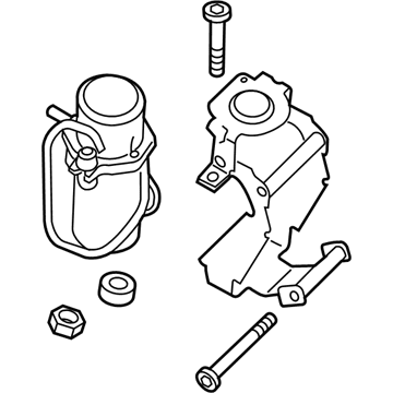Volkswagen Vacuum Pump - 7P0-614-215-A