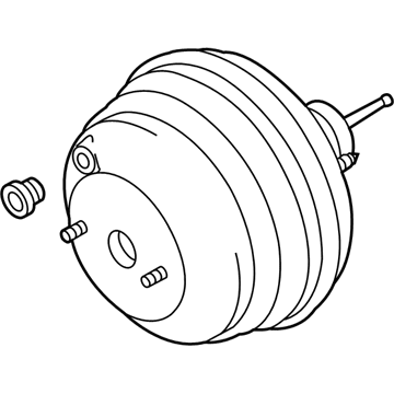 Volkswagen Touareg Brake Booster - 7P0-612-105-D
