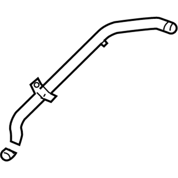 2005 Volkswagen Touareg Coolant Pipe - 7L6-121-065-S