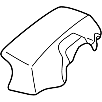 Volkswagen Cabrio Steering Column Cover - 1E0-953-515-A-1QA