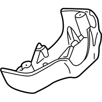 Volkswagen Cabrio Steering Column Cover - 1E0-953-516-A-1QA