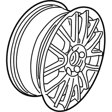 Volkswagen R32 Alloy Wheels - 1K0-601-025-DE-8Z8
