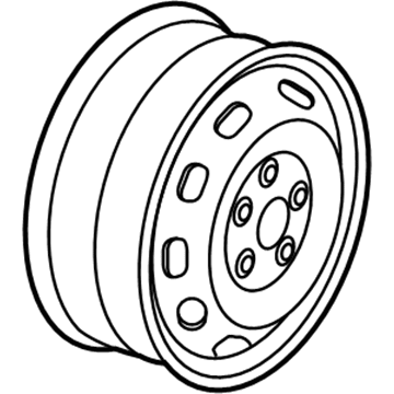 Volkswagen Alloy Wheels - 1K0-601-027-K-03C
