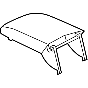 Volkswagen 3CN-864-207-C-CMR Armrest