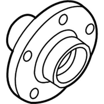 Volkswagen Jetta Wheel Hub - 8N0-407-613-A