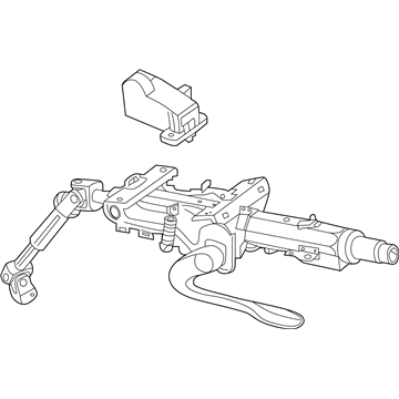 Volkswagen Steering Column - 5QN-419-490-N