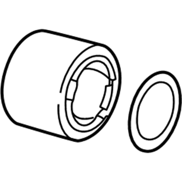Volkswagen Wheel Bearing - 1J0-598-625-A