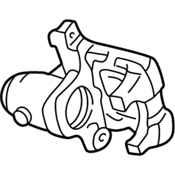 2002 Volkswagen Jetta Brake Caliper - 1J0-615-424-B