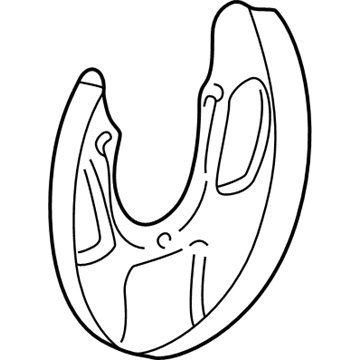 Volkswagen 8L0-615-611 Splash Shield