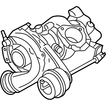 Volkswagen Jetta Turbocharger - 06A-145-704-LX