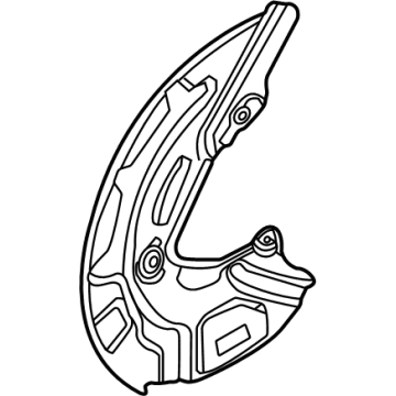 Volkswagen ID.4 Brake Dust Shield - 1EA-615-312-E