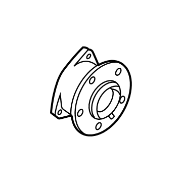 Volkswagen Wheel Hub - 5QF-501-611-D