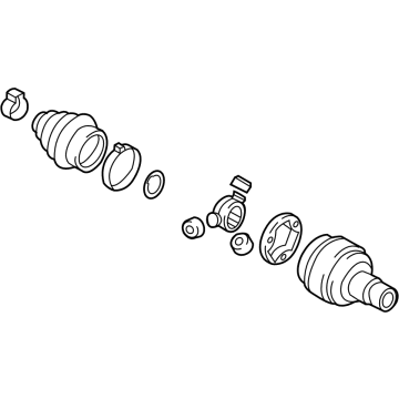 Volkswagen Tiguan CV Joint - 5QN-498-103-P