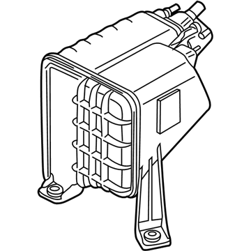 Volkswagen Touareg Vapor Canister - 7L0-201-801-L