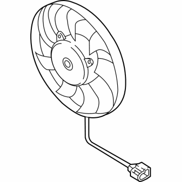 Volkswagen Atlas Cooling Fan Assembly - 3QF-959-455-C
