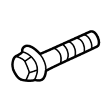 Volkswagen Belt Tensioner Bolt - N-019-543-3