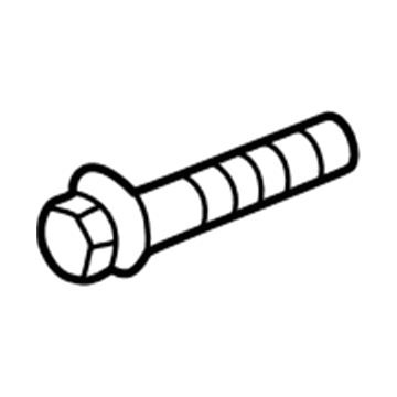 Volkswagen Belt Tensioner Bolt - N-102-683-04