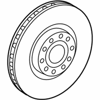 Volkswagen GTI Brake Disc - 5C0-615-301-B Rotor