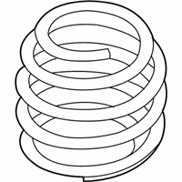 Volkswagen Coil Springs - 1K0-411-105-AJ Spring