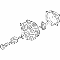 Volkswagen Jetta Alternator - 04B-903-023-A Alternator