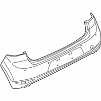 Volkswagen Golf Parts - 5GM-807-417-B-GRU Bumper Cover